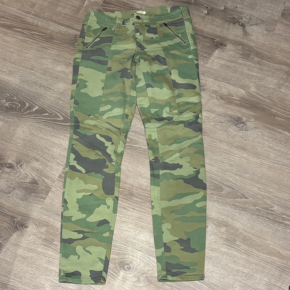 J Crew Camouflage Patterned Pants